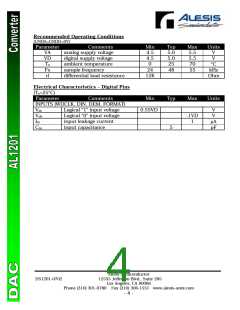 浏览型号AL1201的Datasheet PDF文件第4页