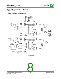 浏览型号APA2031的Datasheet PDF文件第8页