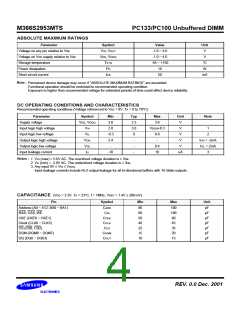 浏览型号DS_M366S2953MTS的Datasheet PDF文件第4页