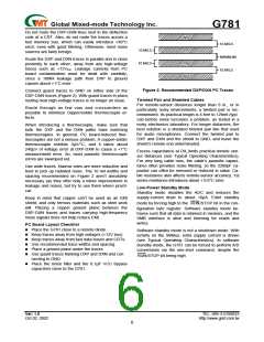 浏览型号G781的Datasheet PDF文件第6页