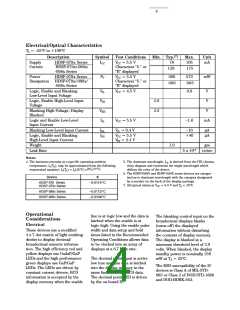 浏览型号HDSP-0882-AE100的Datasheet PDF文件第4页