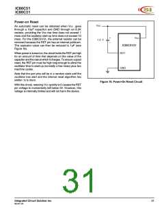 浏览型号IC80C51-40W的Datasheet PDF文件第31页