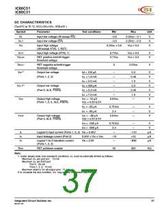 浏览型号IC80C51-40W的Datasheet PDF文件第37页