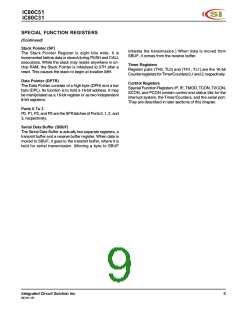 浏览型号IC80C51-40W的Datasheet PDF文件第9页