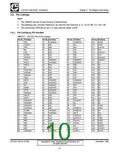 浏览型号ICS1531的Datasheet PDF文件第10页