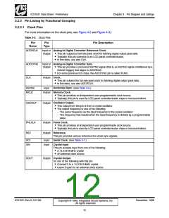 浏览型号ICS1531的Datasheet PDF文件第12页