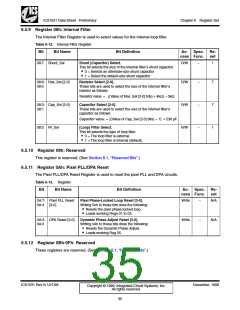 浏览型号ICS1531的Datasheet PDF文件第35页