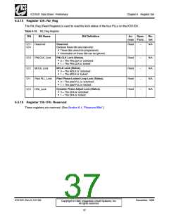 浏览型号ICS1531的Datasheet PDF文件第37页
