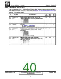浏览型号ICS1531的Datasheet PDF文件第40页