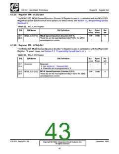 浏览型号ICS1531的Datasheet PDF文件第43页