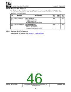 浏览型号ICS1531的Datasheet PDF文件第46页