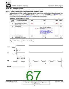 浏览型号ICS1531的Datasheet PDF文件第67页