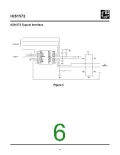 浏览型号ICS1572M-101的Datasheet PDF文件第6页