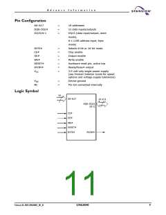 浏览型号S29AL004D70MFI013的Datasheet PDF文件第11页