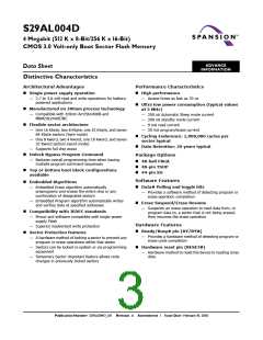 浏览型号S29AL004D70MFI013的Datasheet PDF文件第3页