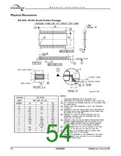 浏览型号S29AL004D70MFI013的Datasheet PDF文件第54页