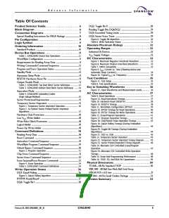 浏览型号S29AL004D70MFI013的Datasheet PDF文件第7页