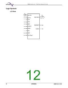 浏览型号S29CD032G的Datasheet PDF文件第12页