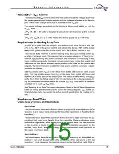 浏览型号S29CD032G的Datasheet PDF文件第15页