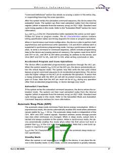 浏览型号S29CD032G的Datasheet PDF文件第17页