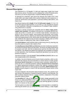 浏览型号S29CD032G的Datasheet PDF文件第2页