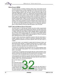 浏览型号S29CD032G的Datasheet PDF文件第32页