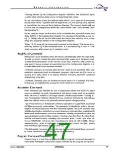 浏览型号S29CD032G0JFAN012的Datasheet PDF文件第47页