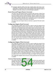 浏览型号S29CD032G0JFAN012的Datasheet PDF文件第54页