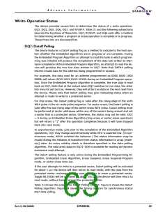浏览型号S29CD032G0JFAN012的Datasheet PDF文件第63页