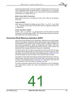 浏览型号S29GL016A90TFER22的Datasheet PDF文件第41页