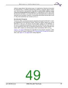 浏览型号S29GL016A90TFER22的Datasheet PDF文件第49页