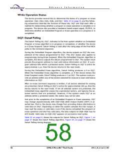 浏览型号S29GL016A90TFER22的Datasheet PDF文件第58页