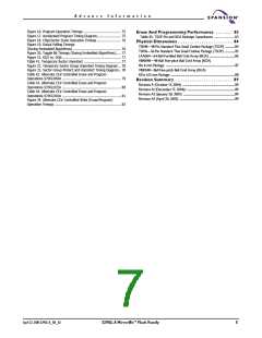 浏览型号S29GL016A90TFER22的Datasheet PDF文件第7页