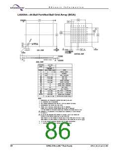 浏览型号S29GL016A90TFER22的Datasheet PDF文件第86页