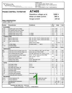 浏览型号AT405的Datasheet PDF文件第1页