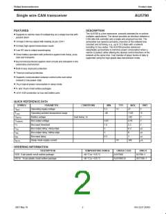 浏览型号AU5790D的Datasheet PDF文件第2页