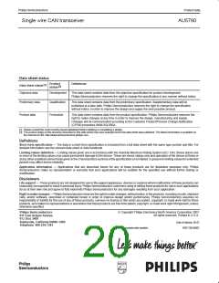 浏览型号AU5790的Datasheet PDF文件第20页