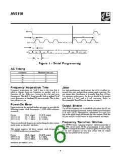 浏览型号AV9110的Datasheet PDF文件第6页