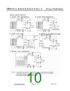 浏览型号AVXXX-TGX8的Datasheet PDF文件第10页