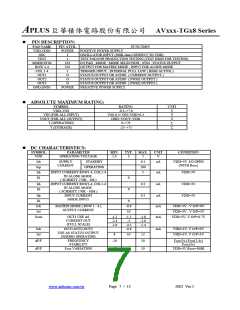 浏览型号AVXXX-TGX8的Datasheet PDF文件第7页