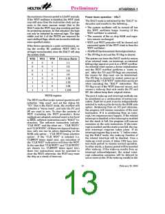 浏览型号HT48R06A-1的Datasheet PDF文件第13页