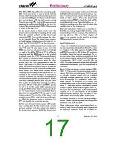 浏览型号HT48R06A-1的Datasheet PDF文件第17页
