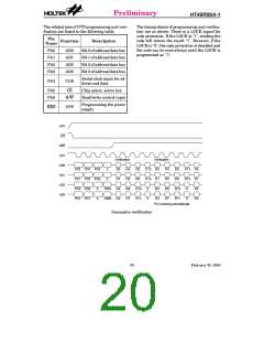 浏览型号HT48R06A-1的Datasheet PDF文件第20页