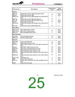 浏览型号HT48R06A-1的Datasheet PDF文件第25页