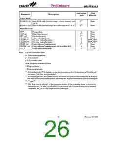 浏览型号HT48R06A-1的Datasheet PDF文件第26页
