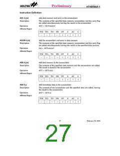 浏览型号HT48R06A-1的Datasheet PDF文件第27页