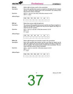 浏览型号HT48R06A-1的Datasheet PDF文件第37页