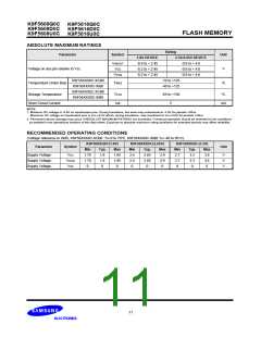浏览型号K9F5608D0C的Datasheet PDF文件第11页