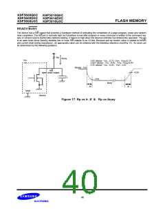 浏览型号K9F5608D0C-P的Datasheet PDF文件第40页