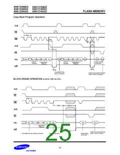 浏览型号K9K1208D0C的Datasheet PDF文件第25页
